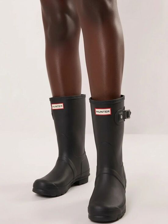 Hunter Shoes - HUNTER | NEW Original Short Black Mid-Calf Waterproof Rain Boots Women’s Size 8